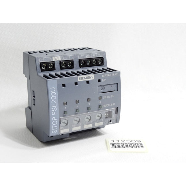 Siemens Sitop PSE200U 6EP1961-2BA11 Selectivity Module - Maranos.de