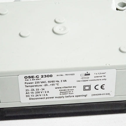 Vitector Auswertegerät OSE-C 2300 75111023