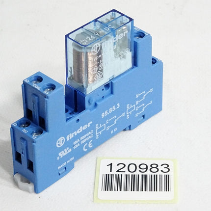 Finder Relais 40.52 8A 24VDC 250VAC + Sockel 95.85.3 - Maranos.de