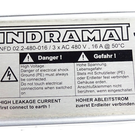 Indramat Power Line Filter NFD02.2-480-016 3xAC480V 16A - Maranos.de