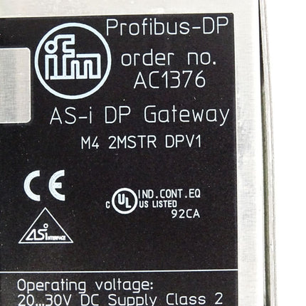 Ifm electronic AC1376 AS-i DP Gateway - Pixelfehler auf dem Display