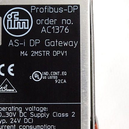 Ifm electronic AC1376 AS-i DP Gateway - Pixelfehler auf dem Display