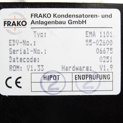 Frako EMA 1101 EMA1101 Energy Management System / Neuwertig mit Lagerspuren - Maranos.de