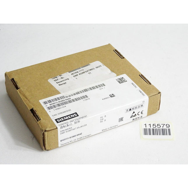 Siemens 6FC5111-0CA03-0AA2 Sinumerik DMP Kompakt / Neu OVP versiegelt - Maranos.de