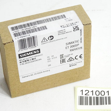 Siemens ET200SP F-RQ 6ES7136-6RA00-0BF0 6ES7 136-6RA00-0BF0 / Neu OVP versiegelt - Maranos.de