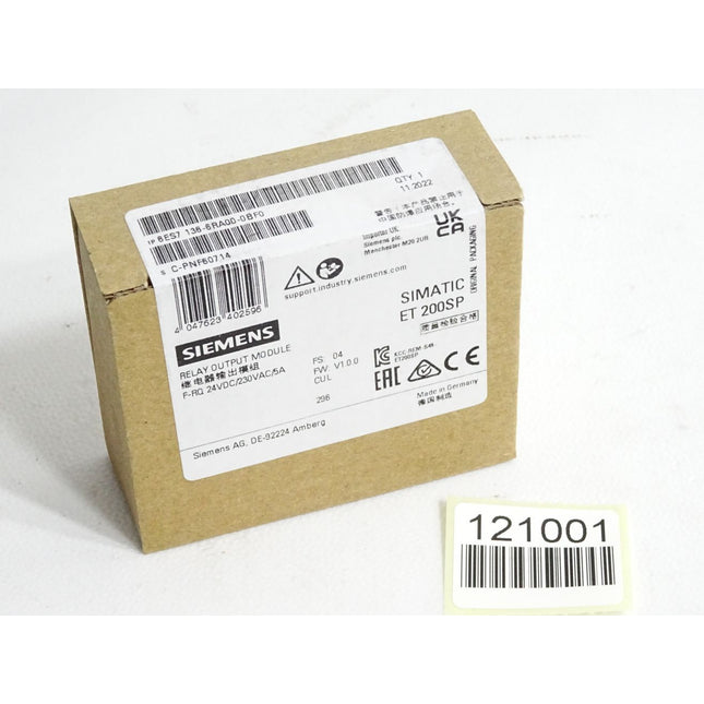 Siemens ET200SP F-RQ 6ES7136-6RA00-0BF0 6ES7 136-6RA00-0BF0 / Neu OVP versiegelt - Maranos.de