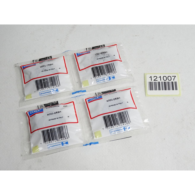SKF Rillenkugellager 6001-2RSH / Inhalt:4 Stück / Neu OVP - Maranos.de