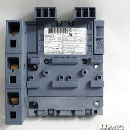 Siemens 3RV2917-1A 3-Phasen-Sammelschiene mit Einspeisung / Neuwertig - Maranos.de