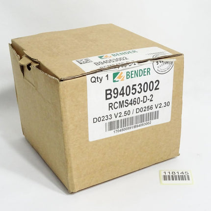 Bender RCMS460-D-2 Differenzstromauswertegerät / Neu OVP