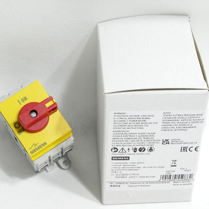 Siemens Hauptschalter 3LD3230-0TK13 32A/690V 400V/11.5kW/AC-23A / Neu OVP - Maranos.de