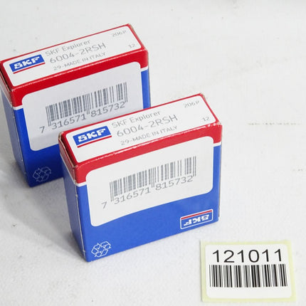 SKF Rillenkugellager 6004-2RSH / Inhalt:2 Stück / Neu OVP - Maranos.de
