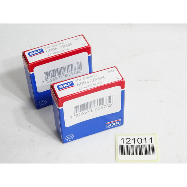 SKF Rillenkugellager 6004-2RSH / Inhalt:2 Stück / Neu OVP - Maranos.de