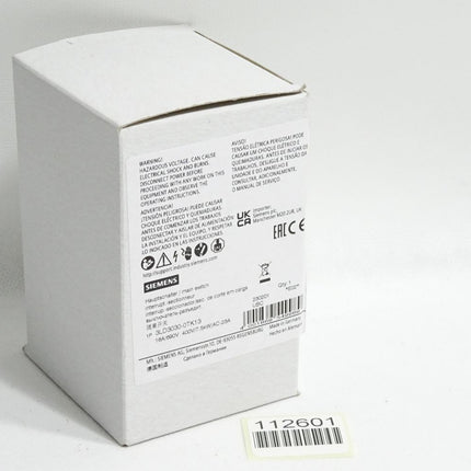 Siemens Hauptschalter 3LD3030-0TK13 16A/690V 400V/7.5kW/AC-23A / Neu OVP - Maranos.de