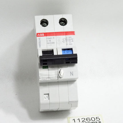 ABB Smissline 2CCL562111E0164 FS401 C16 FI-Schutzschalter / Unbenutzt - Maranos.de