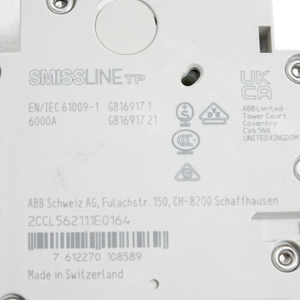 ABB Smissline 2CCL562111E0164 FS401 C16 FI-Schutzschalter / Unbenutzt - Maranos.de