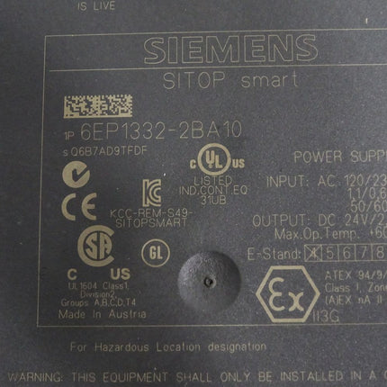 Siemens SITOP smart 6EP1332-2BA10 - Maranos.de