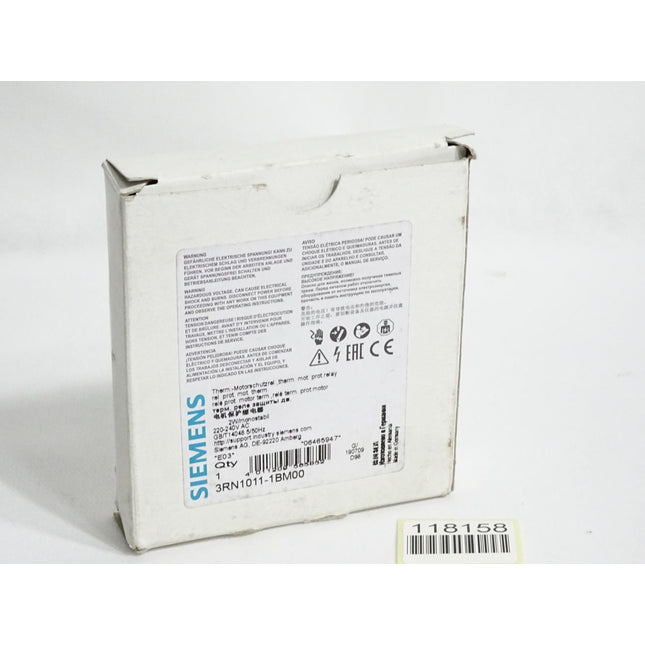Siemens 3RN1011-1BM00 Thermistor-Motorschutz / Neu OVP