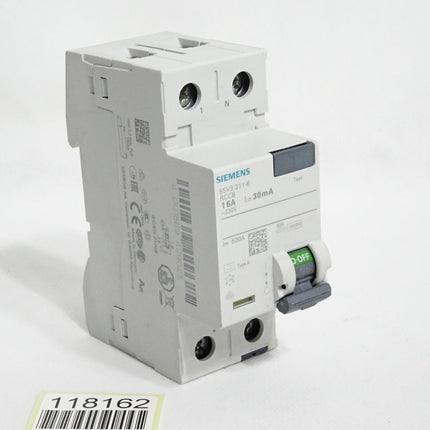 Siemens 5SV3311-6 RCCB 16A FI-Schutzschalter