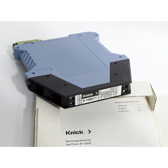 Knick VariTrans DC-Isolation Amplifier B13000F1 / Neu OVP - Maranos.de