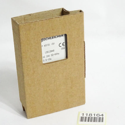 Schleicher Zeitrelais KSY31 0.5-10s 13512848 / Neu OVP - Maranos.de
