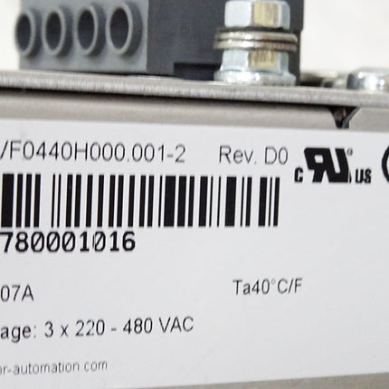 B&R ACOPOS multi Netzfilter 8BV F 8BVF0440H000.001-2 Rev.D0 - Maranos.de