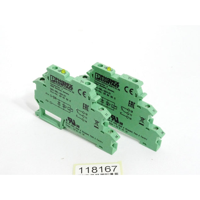 Phoenix Contact 2964500 DEK-REL-G24/21 Relaismodul 2961105 / Inhalt:2 Stück /Neu - Maranos.de