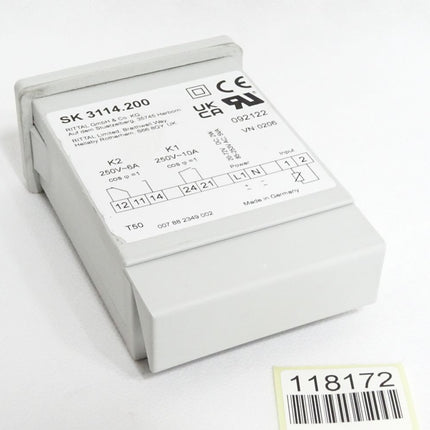 Rittal SK3114.200 Digitale Schaltschrankinnen-Temperaturanzeige und -regler - Maranos.de