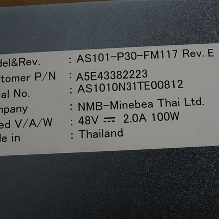 Siemens Sinamics Lüfter AS101-P30-FM117 A5E43382223 48V 2.0A 100W / Neu - Maranos.de