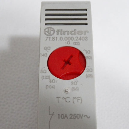 Finder 7T.81.0.000.2403 Schaltschrankthermostat / Unbenutzt - Maranos.de