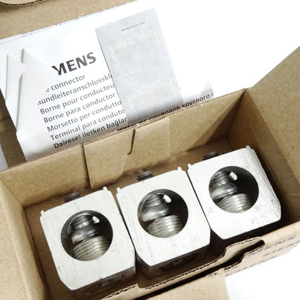 Siemens Rundleiteranschlussklemme 3VA9373-0JB13 / Inhalt:3 Stück / Neu OVP - Maranos.de