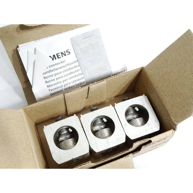 Siemens Rundleiteranschlussklemme 3VA9373-0JB13 / Inhalt:3 Stück / Neu OVP - Maranos.de