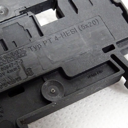 Phoenix Contact PT4-HESI (5X20) Sicherungsreihenklemme 3211861 / Neu - Maranos.de