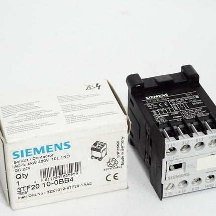 Siemens Schütz 3TF2010-0BB4 / Neu OVP