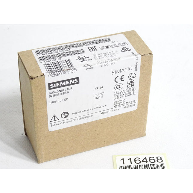 Siemens Busconnector 6ES7972-0BB52-0XA0 6ES7 972-0BB52-0XA0 / Neu OVP - Maranos.de