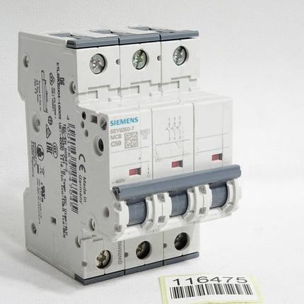 Siemens 5SY6350-7 MCB C50 Leitungsschutzschalter - Maranos.de