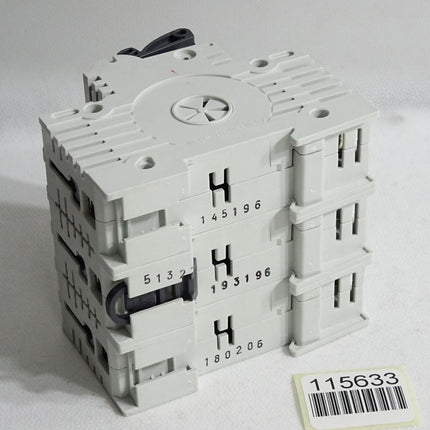 Wöhner 31314 Lasttrennschalter inklusiv 3 Sicherungen 10A / Neuwertig - Maranos.de