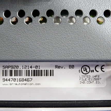 B&R 5AP920.1214-01 Rev.B0 Automation Panel AP920 12,1" - Maranos.de