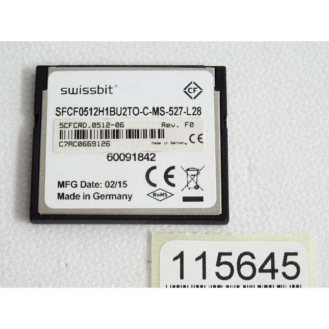 B&R 5CFCRD.0512-06 Rev.F0 Swissbit 512MB FlashCard - Maranos.de