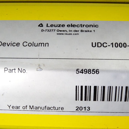 Leuze Electronic Device Column Gerätesäule UDC-1000-S2 549856 mit Klemmhalterung - Maranos.de