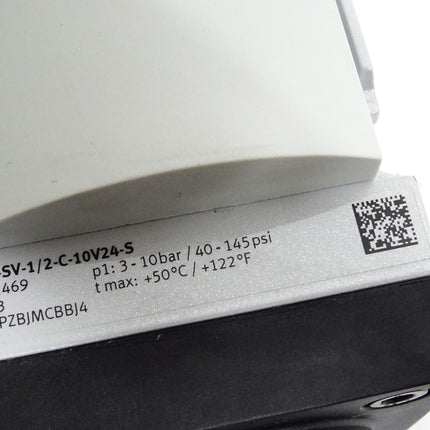 Festo Druckaufbau- und Entlüftungsventil MS6-SV-1/2-C-10V24-S 8001469 /Unbenutzt