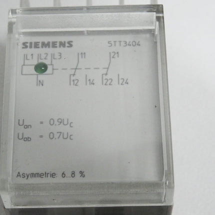 Siemens 5TT3404 Spannungsrelais T5570 AC 230/400V 2W - Maranos.de