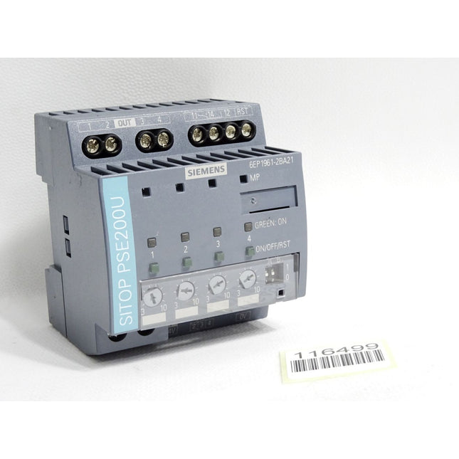 Siemens Sitop PSE200U Selectivity Module 6EP1961-2BA21 - Maranos.de
