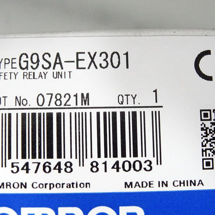 Omron G9SA-EX301 Safety Relay Unit / Neu OVP
