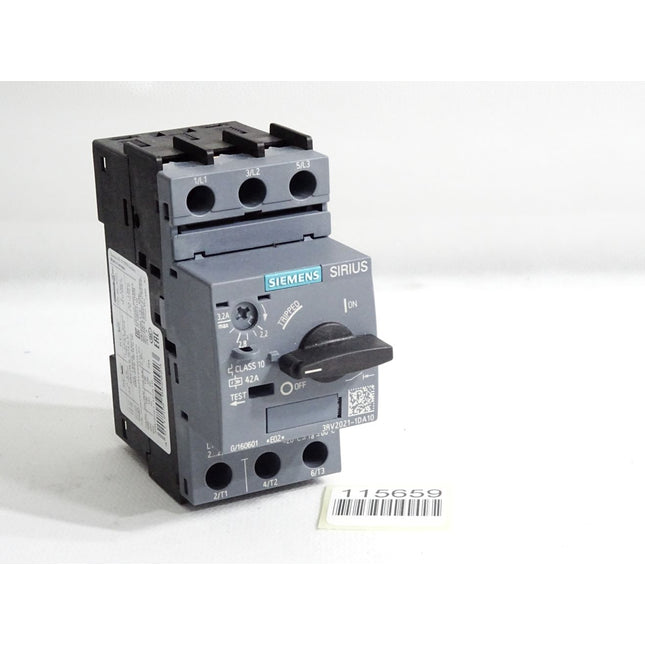 Siemens 3RV2021-1DA10 Leistungsschalter / Neuwertig - Maranos.de
