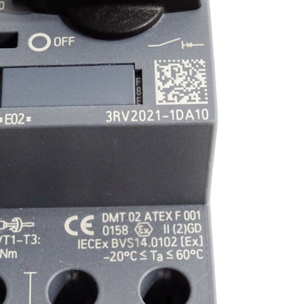 Siemens 3RV2021-1DA10 Leistungsschalter / Neuwertig - Maranos.de