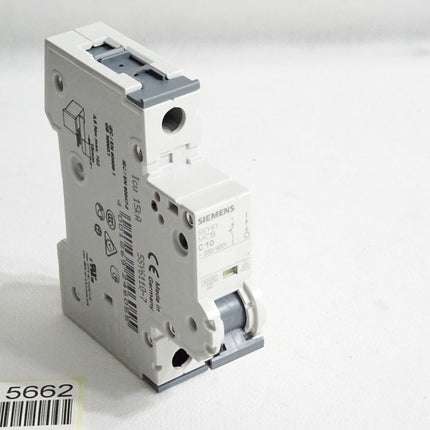Siemens 5SY6110-7 5SY61 MCB C10 Leitungsschutzschalter - Maranos.de