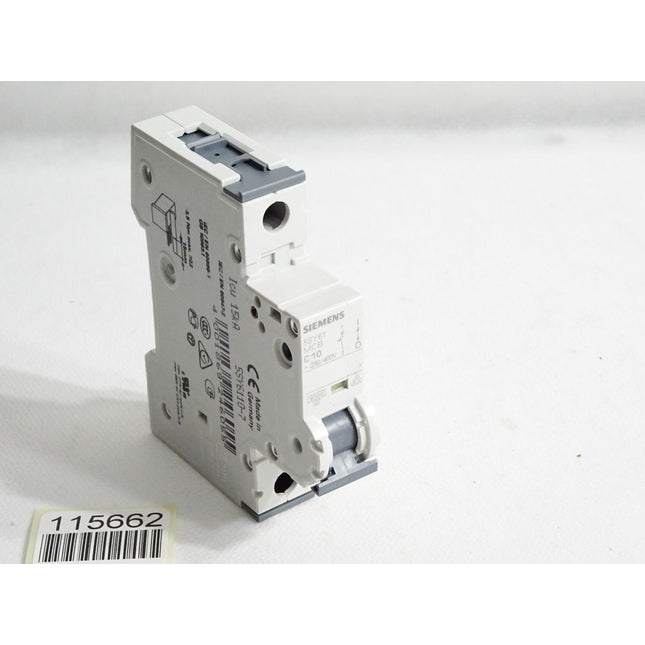 Siemens 5SY6110-7 5SY61 MCB C10 Leitungsschutzschalter - Maranos.de