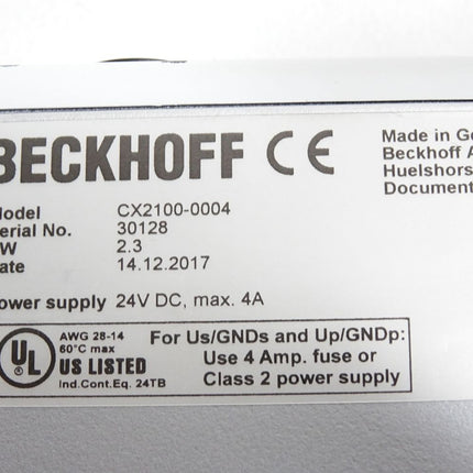 Beckhoff CX2100-0004 Netzteilmodul - Maranos.de