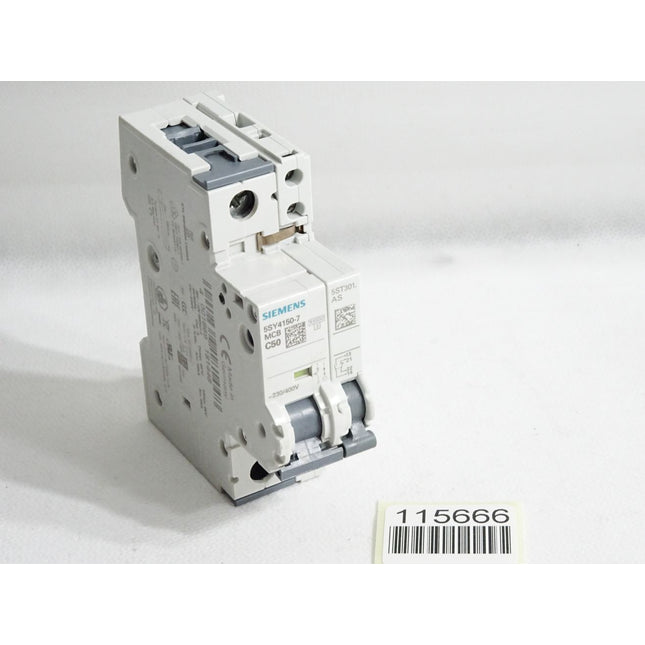 Siemens 5SY4150-7 MCB C50 Leitungsschutzschalter - Maranos.de