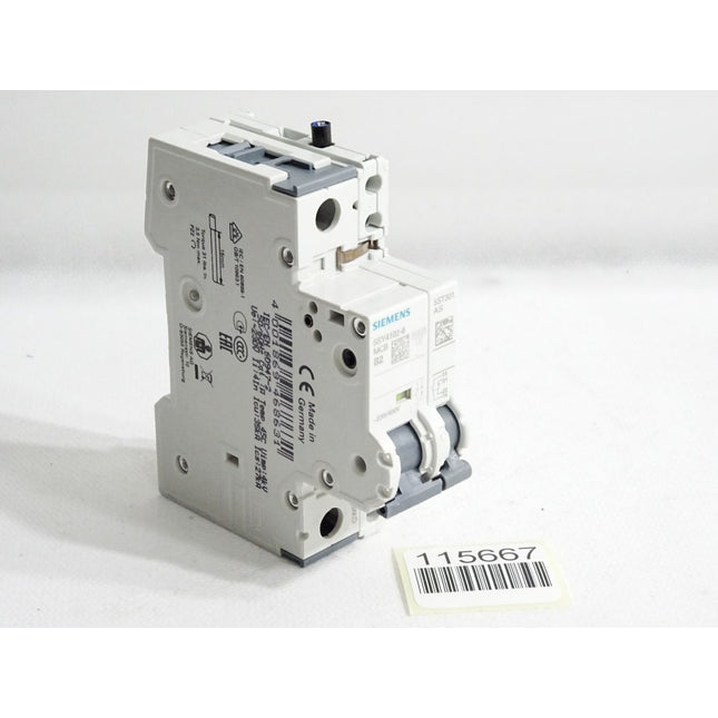 Siemens 5SY4102-6 MCB B2 Leitungsschutzschalter - Maranos.de